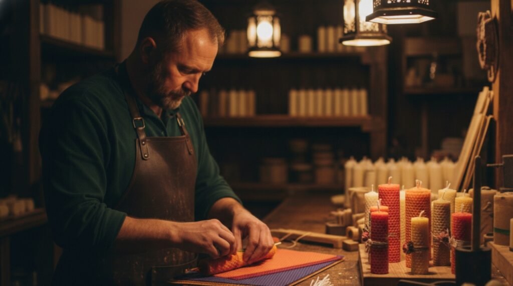 મીણબત્તી બનાવવાનો વ્યવસાય